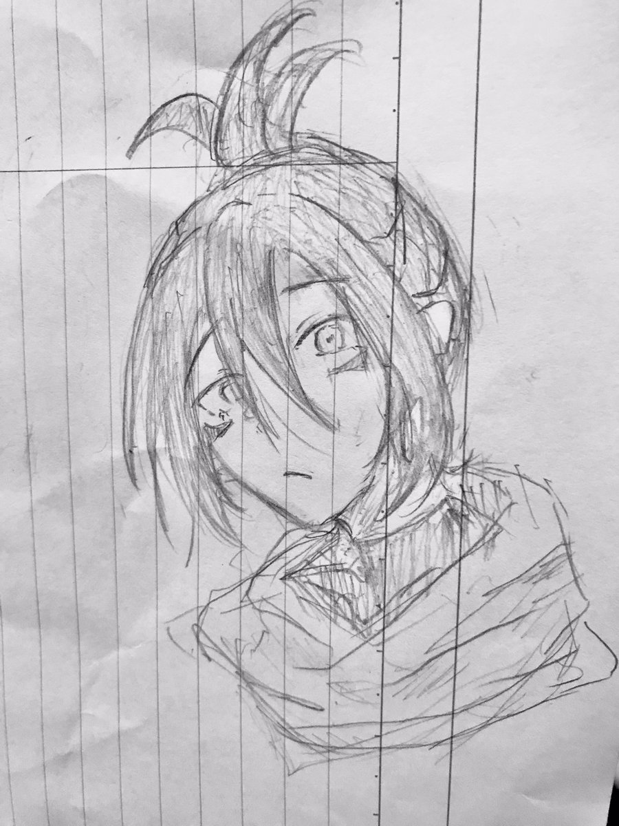 Rara_mar_'s tweet photo. 授業中に描いてたなと https://t.co/p2iLlxOtOf