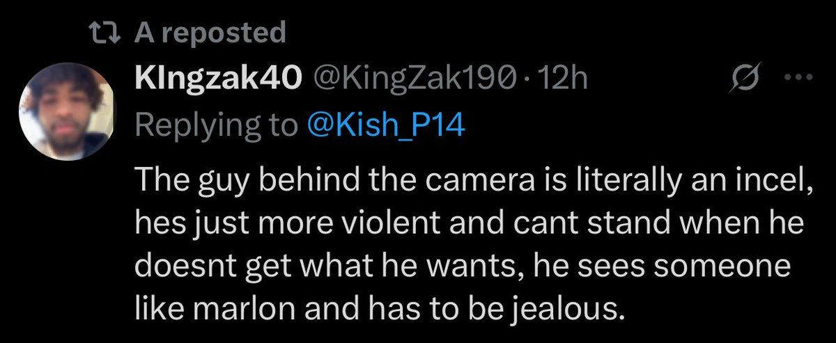 inactive1A's tweet photo. @avidcombatfan2 @teenot2bzzy Bro’s out here retweeting about incels 😹😹😹😹 https://t.co/OWNpGXT37D