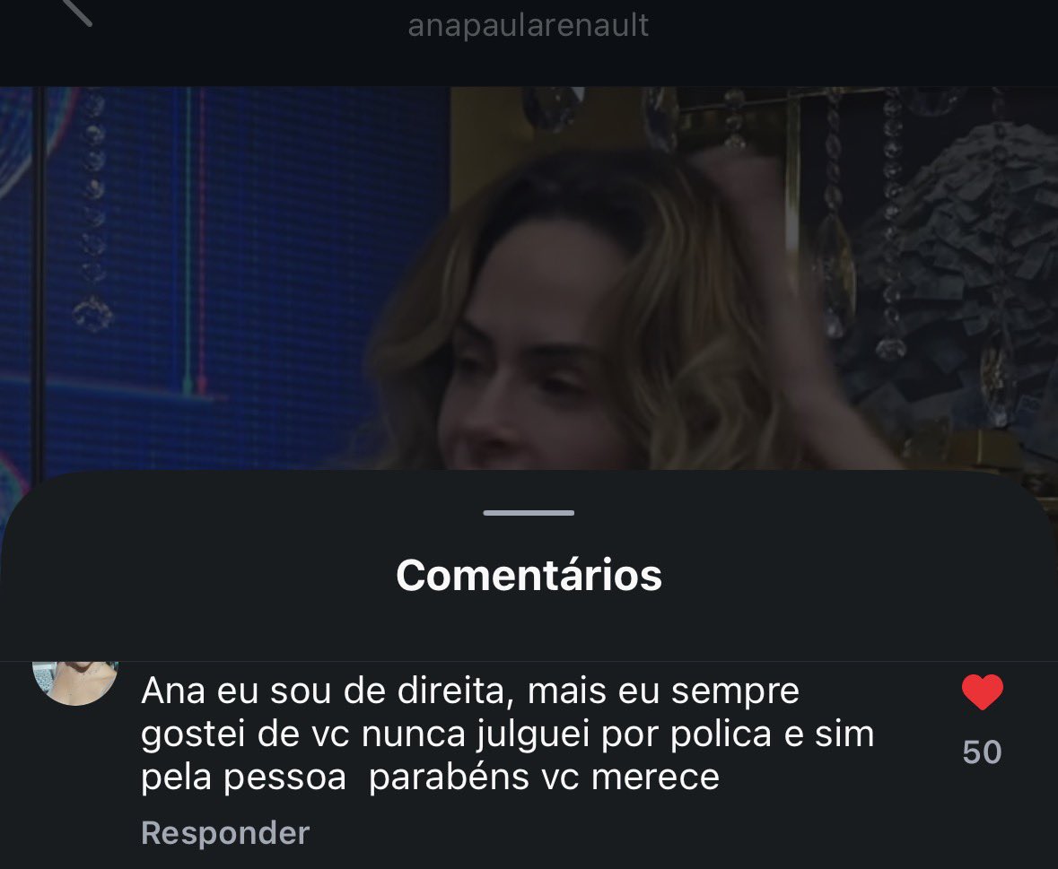 trusttay's tweet image. A Ana Paula vai ficar chocada com esse tipo de comentário nos posts dela. E eu já vi isso presencialmente. Tá sendo mais comum do que vocês imaginam. A loirinha uniu os dois mundos 💁🏼‍♀️ #bbb26 #bbb #TeamRenault