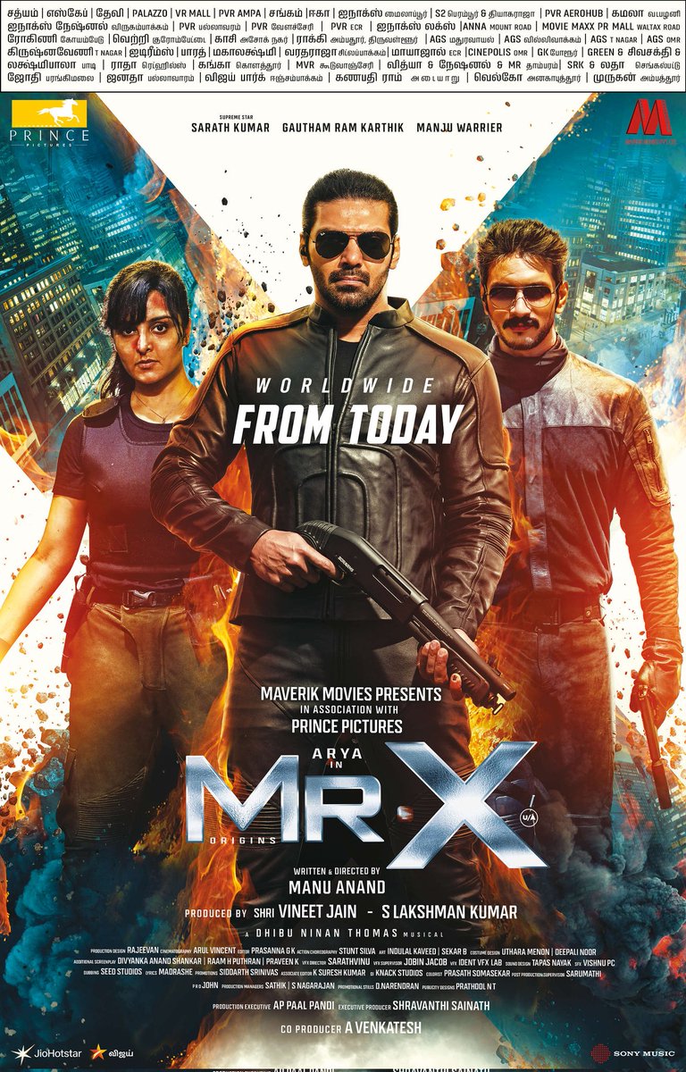 Ragunanthen_'s tweet image. #MrX Movie From Today 
(17-04-2026) Paper Ad
(#Coimbatore #CBE &amp;amp; #Chennai)

#MrXmovie @arya_offl @Gautham_Karthik @itsmanuanand
@dhibuofficial @tanvirmir @rajeevan69 @editor_prasanna @silvastunt @KkIndulal @utharamenon5 @Me_Divyanka  @paalpandicinema @Prince_Pictures