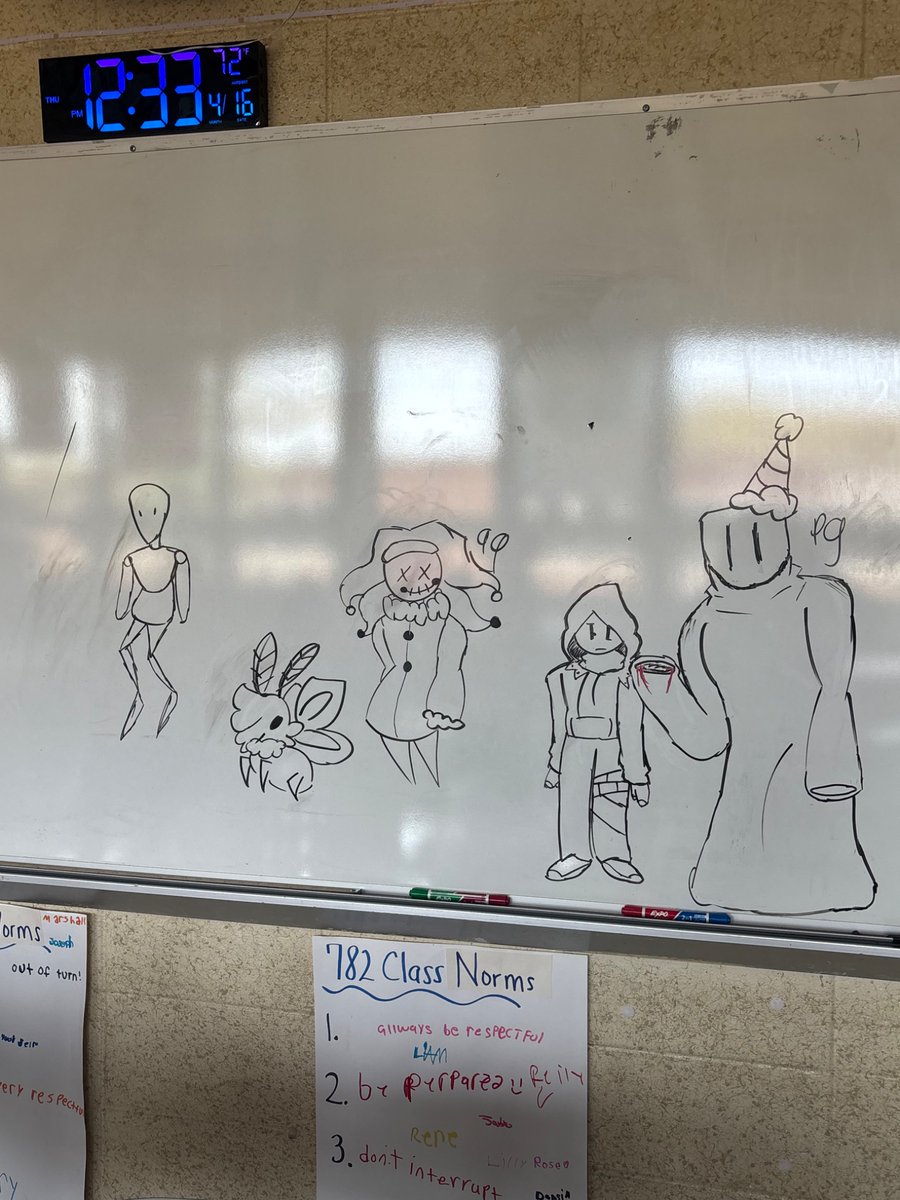 Yashablue777's tweet image. Some backrooms drawing that I did in my class whiteboard i did a little basic tho #backroom #art #drawings