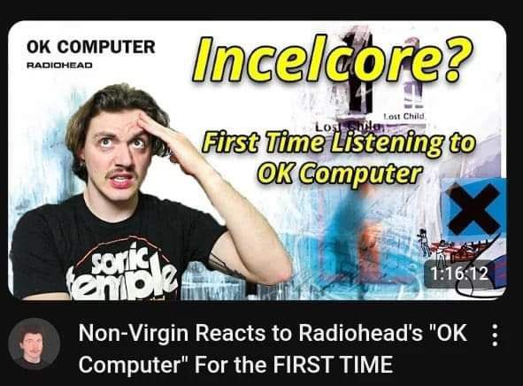 HOY 7PM MÉXICO
Hablando de la banda INCEL más POLÉMICA 
RADIOHEAD

youtube.com/live/etiiw78F7…
youtube.com/live/etiiw78F7…
youtube.com/live/etiiw78F7…