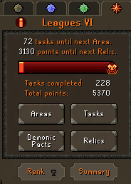 ToriRLR's tweet photo. Progress report after 2 days of Demonic Pacts Leagues https://t.co/jvJ1SdYjHa