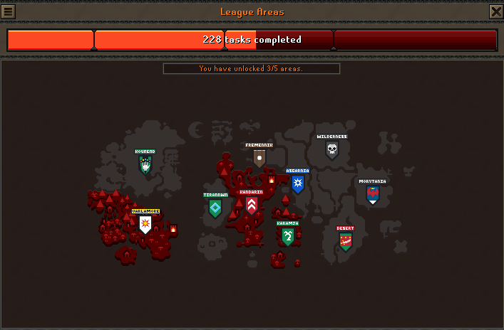ToriRLR's tweet photo. Progress report after 2 days of Demonic Pacts Leagues https://t.co/jvJ1SdYjHa