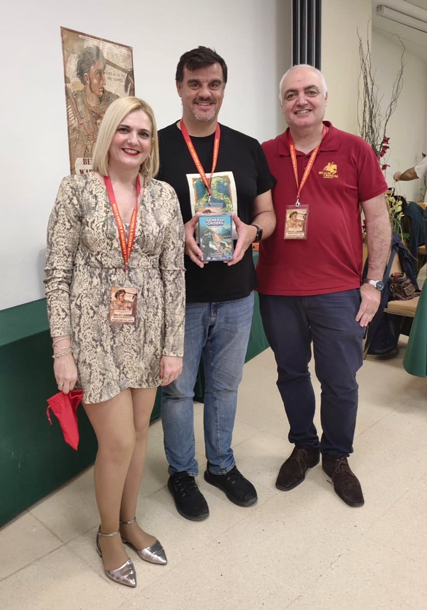 Velezwargamecon's tweet photo. Otros ganadores de nuestro sorteo anual celebrado en las jornadas Bellum Omnium. Enhorabuena a todos!!
#wargames #wargamecon #BellumOmnium #BellumOmnium26 #Convencionwargames #Simulacionhistorica #VelezMalaga #boardgame #Convencion https://t.co/rTZJTe0AQV
