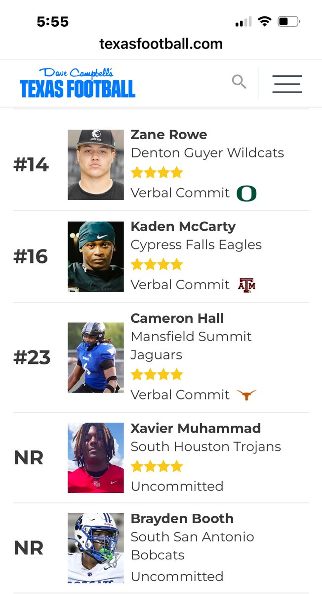 GPowersScout's tweet photo. Top 🔟 2027 DEs in Texas… Sack monsters and run enforcers who will be terrorizing college football. #TXHSFB

@malloryhartley | @dctf | @ZaneRowe0 | @5star_kaden | @CamHall267605 | @Xaviermuhamma24 | @wheresbray_  | @MarshSedri5998 | @FinnWalker8808 

https://t.co/DWGhoCps1t https://t.co/gyyw9SyeL2