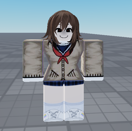 nina mina and EVIL nina mina in robloxxxxxxxx #isekaironpa