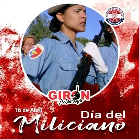 El 16 de abril de 1961, resume tres efemérides gloriosas para la Patria: la Declaración del Carácter Socialista de la Revolución cubana, el Día del Miliciano y la fundación del <a href="/PartidoPCC/">Partido Comunista de Cuba</a>. Tres  acontecimientos con la disposición de defender a la Revolución.
#100AñosConFidel