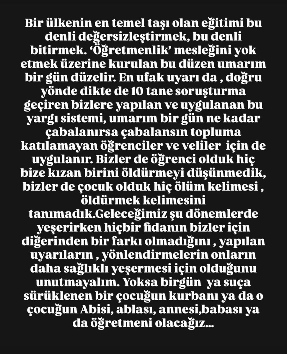 Ne yazsam yaşadıklarımızın yanında eksik kalıyor .