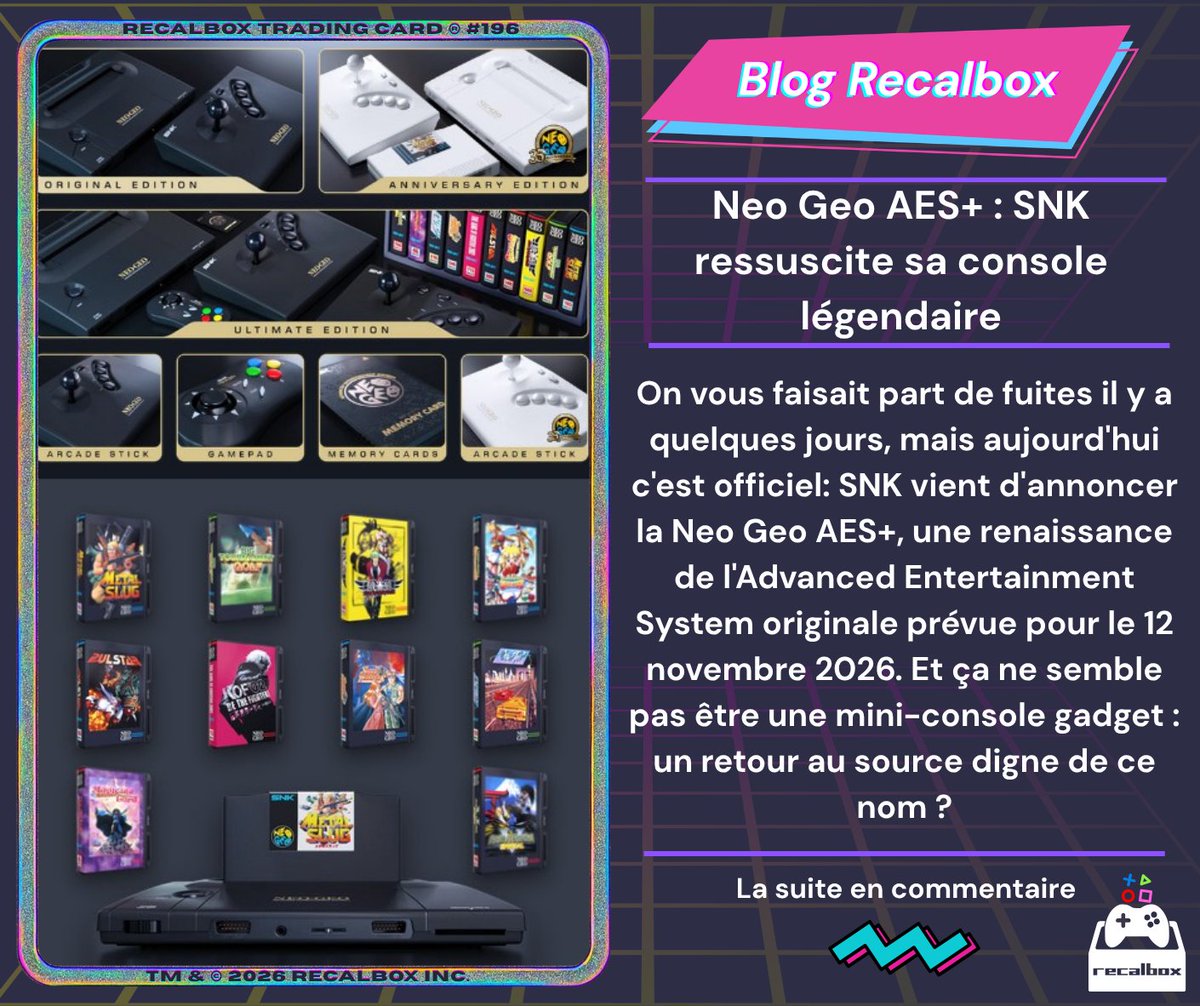 Recalbox 🎮👾 tweet media