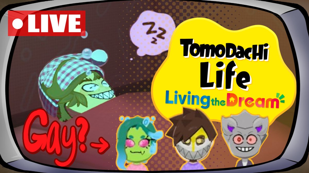 HOWDY! 
I know it's been a bit but I am just SO EXCITED for the new tomodatchi life! So like every streamer I'll be streaming it tonight at 7:00pm! (Phoenix time 🌵) 

If y'all have any Mii's you want me to make then feel free to drop by! 
twitch.tv/imaginationbolt