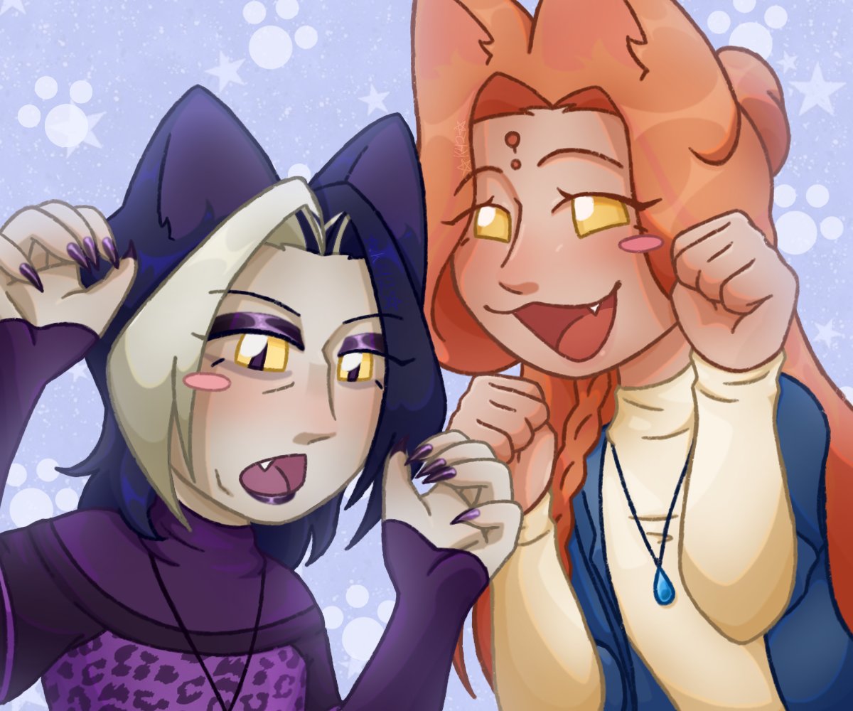 Kessler42_'s tweet image. Cats Lü Shang and Bi Tao! ♡🎣🐆

#dislyte #dislytefanart #dislytelüshang #dislytebitao