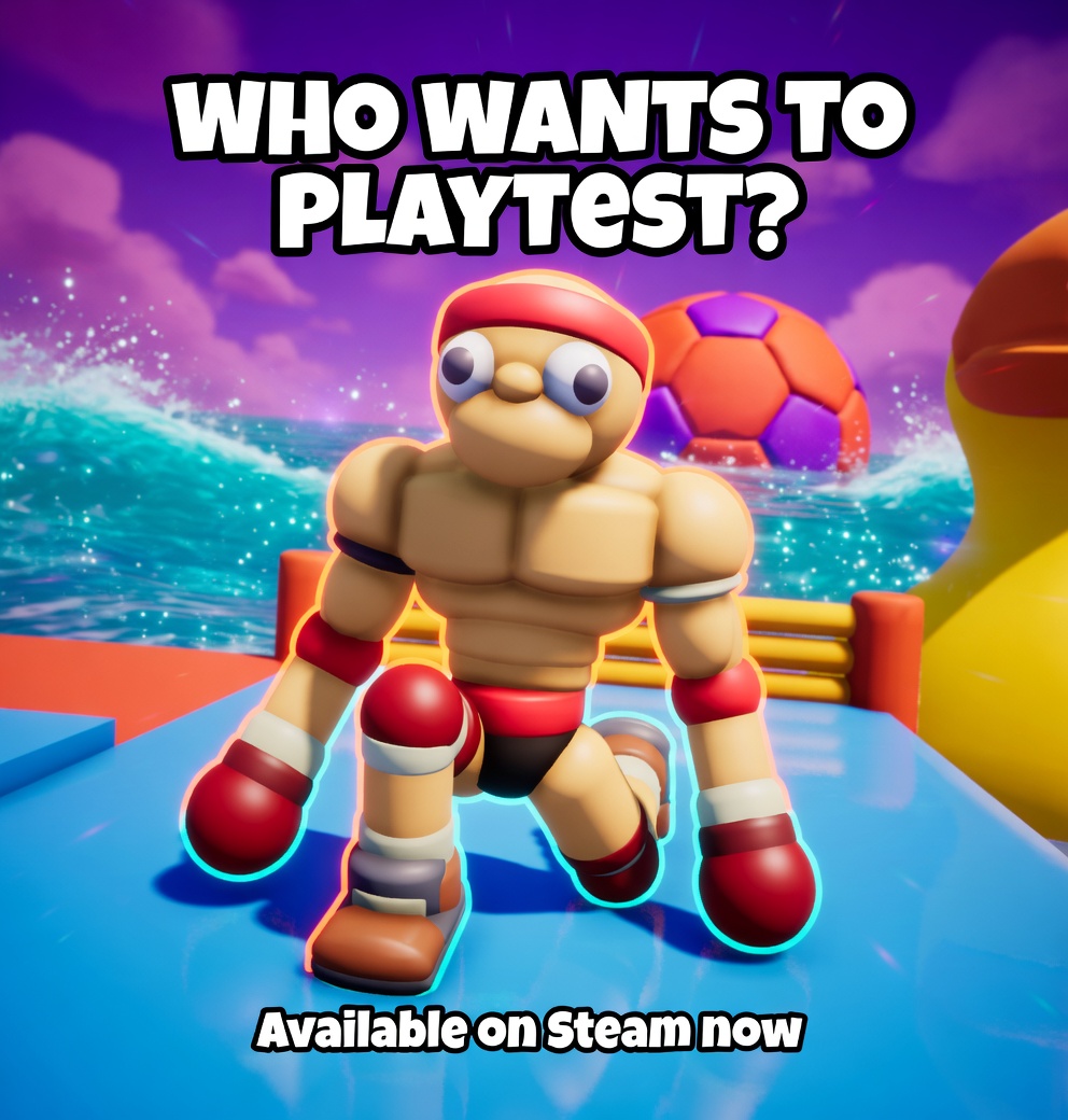 WarborneStudios's tweet photo. Looking for playtesters! Your feedback would mean everything 🙌🎮

 Play Wobble Mayhem now on Steam:
 https://t.co/ASM03Y6nmL

#indiegame #gamedev #steamgame #playtest https://t.co/TdUGDsqWGn
