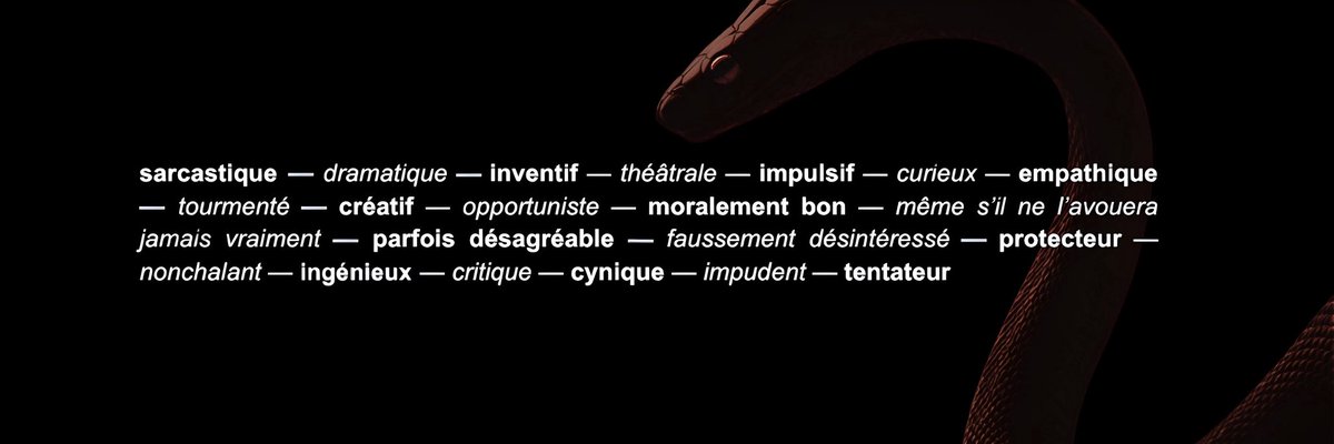 redappleyumyum's tweet photo. 𝐜𝐚𝐫𝐚𝐜𝐭𝐞̀𝐫𝐞   ℰ   𝒇𝒂𝒄𝒕𝒔   ————   tout   sur   le   personnage   et   sa   personnalité   –   sur   les   petites   choses   qui   font   de   lui   ce   qu'il   est. https://t.co/csyqikvYPI
