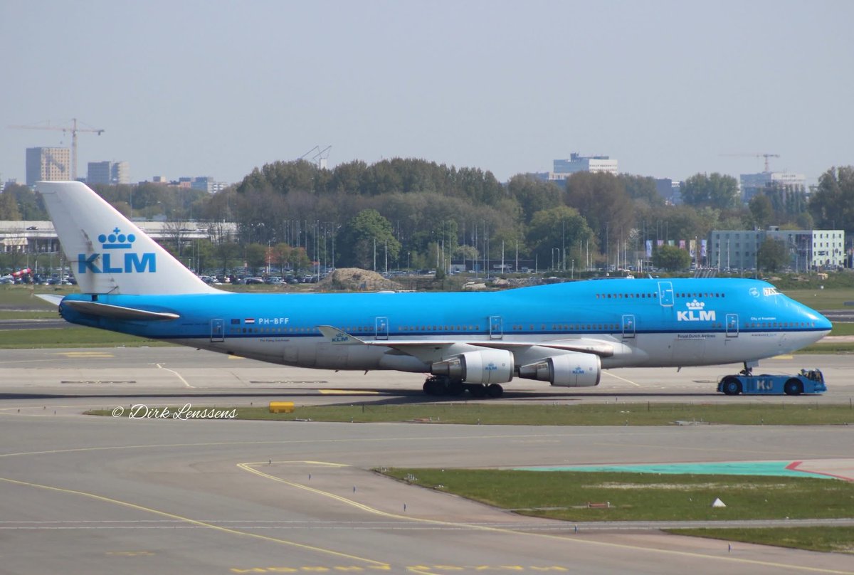 n194at's tweet image. KLM Royal Dutch Airlines 
Boeing 747-406M PH-BFF
AMS/EHAM Amsterdam Airport Schiphol
April 30, 2017
Photo credit Dirk Lenssens 
#AvGeek #Airline #Aviation #AvGeeks #Boeing #B747 #QueenOfTheSkies #KLM #AMS @Schiphol #Amsterdam @KLM 🇳🇱