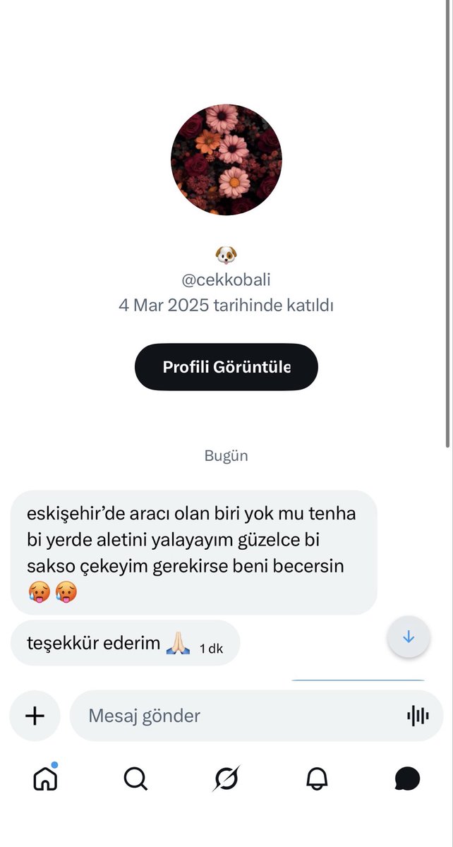 Eskişehir itiraf arayış tweet media