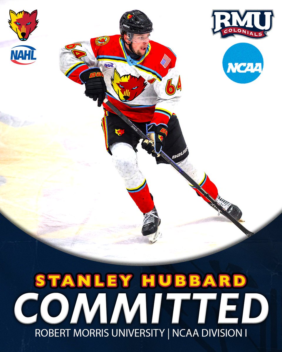 NMIceWolves's tweet photo. Congratulations to New Mexico native, Stanley Hubbard, on his commitment to play NCAA Division I hockey at @RMUMHockey ! From mites, to youth, to juniors Stanley is the first player to have developed 100% in New Mexico and climb the ladder to play Division I hockey. https://t.co/YleC2C62Eg