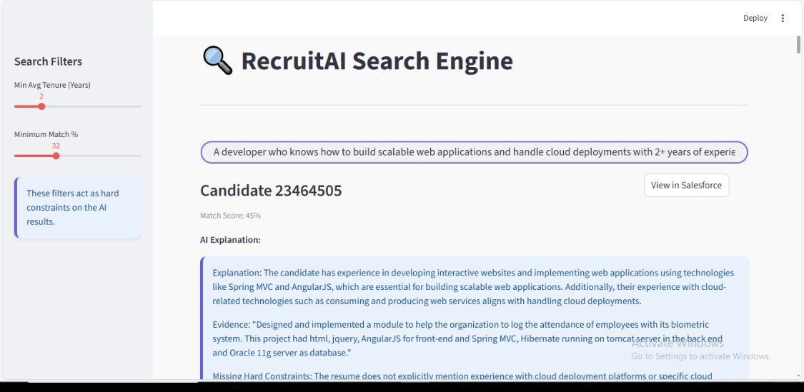 techcori's tweet photo. Recruiters spend hours reading resumes.
Searching. Filtering. Comparing. Repeating.
That’s not recruiting. That’s data entry. 
RecruitaAI pulls resumes from Salesforce, embeds them, and lets you ask questions in plain English.
“Who has 5+ years in Python and worked in fintech?” https://t.co/mk1Gtc8KDv
