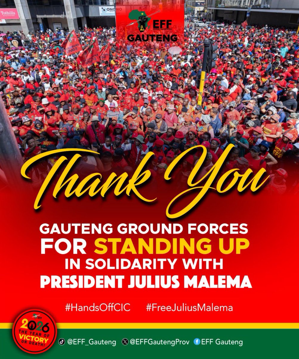 EFF Gauteng tweet media