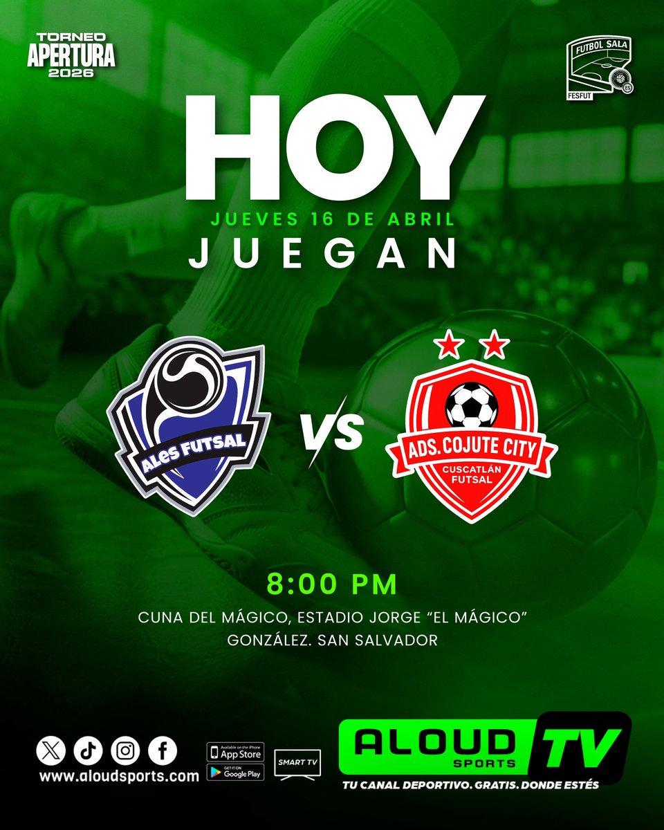 #Futsal  

¡EL TIKI TAKA DEL FUTSAL! 🤪⚽️

Ales Futsal 🆚 Cojute City
📺tinyurl.com/2farp5bt

🟢AloudSports