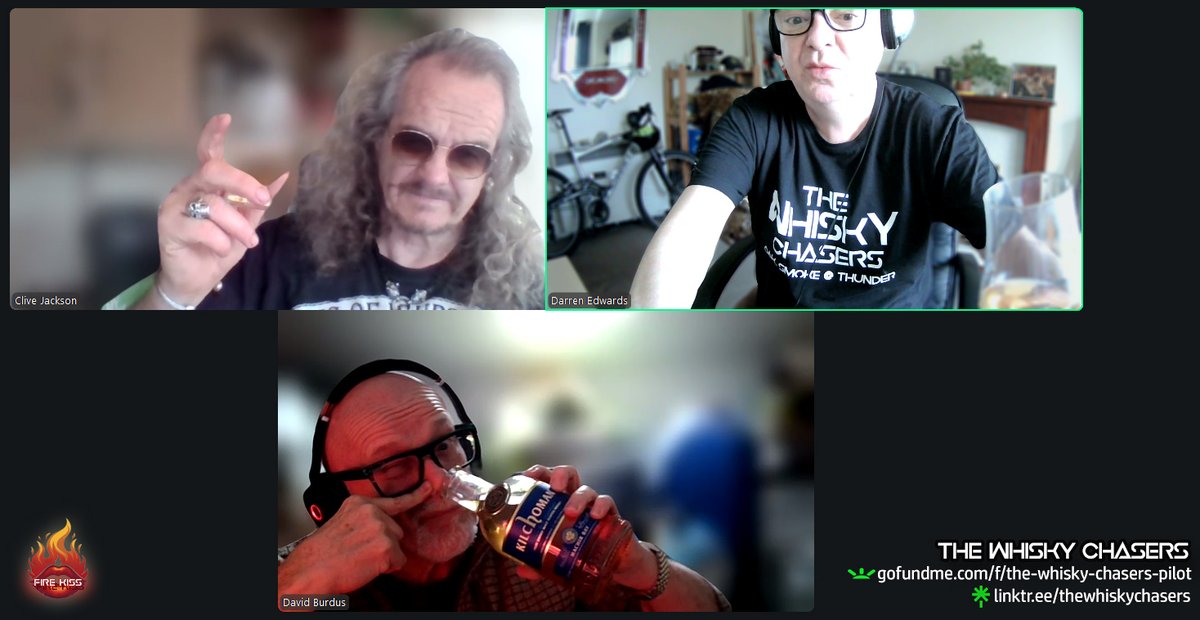 darrenpce's tweet image. Today's Zoom feat. @Rev_Dr, @DavidBurdus and moi re #crowdfunder #bizdev #preproduction of @whiskychasertv's  pilot -- more fun at gofundme.com/f/the-whisky-c…, and (for all socials) linktr.ee/thewhiskychase….
