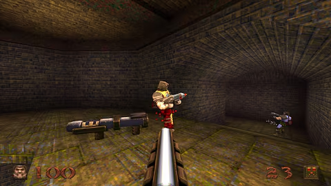 SakariMover's tweet photo. @GamewithDave Quake and  Descent. Taught me so much about 3D games and multiplayer. https://t.co/d4eLLFRUrI