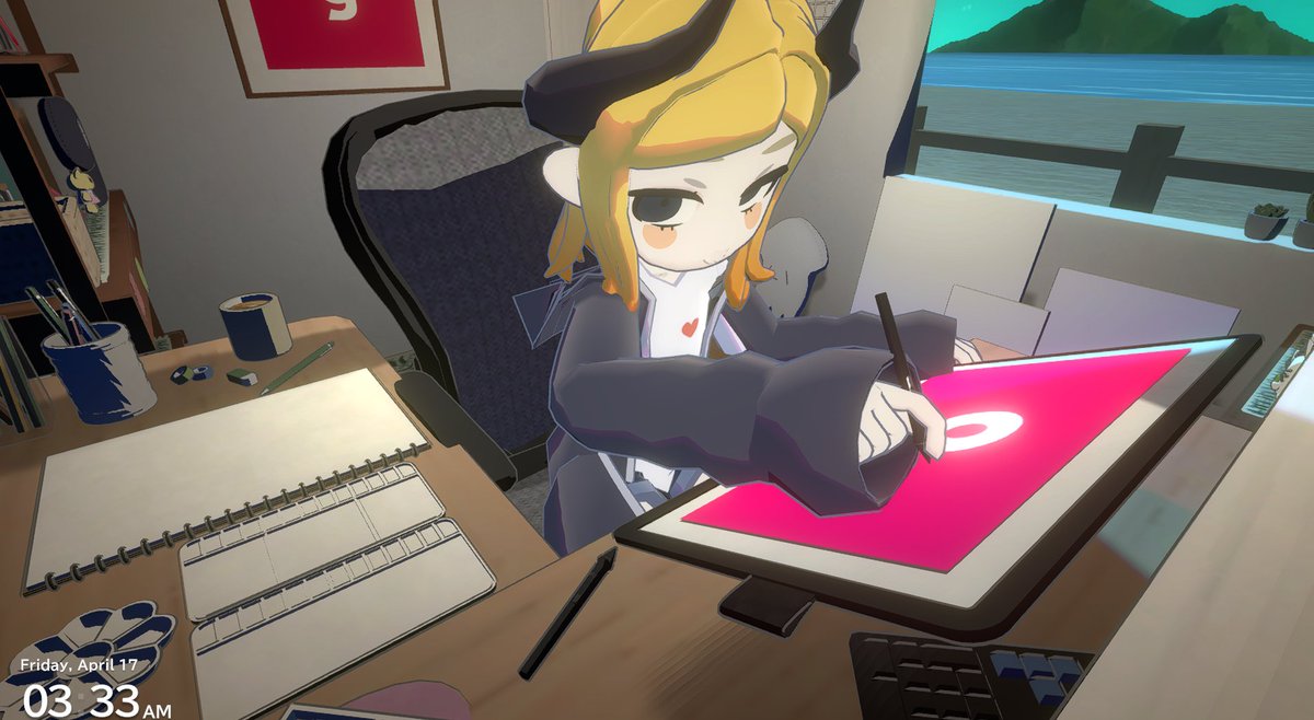 goghという有料ゲームを入れてアバターに永遠に作業させて「コイツも頑張ってんだな‥‥」となることで私も有意義な時間を過ごすことを目指している