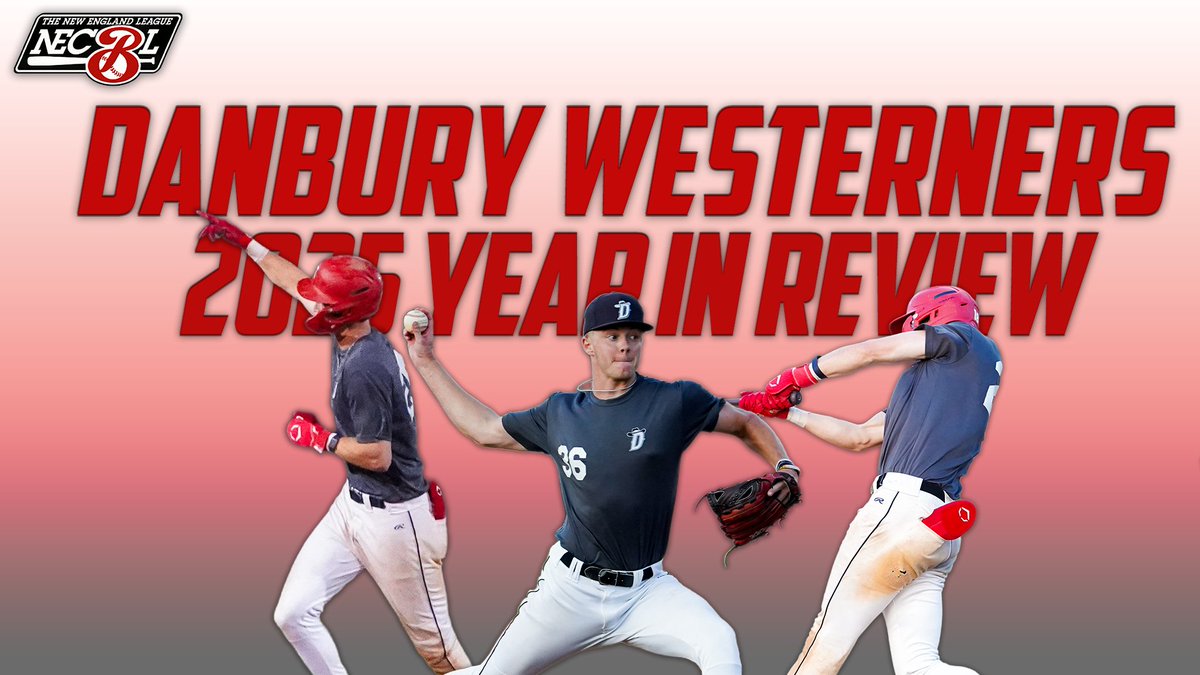 TheNECBL's tweet image. For the second iteration of the 2025 NECBL Season in Review series, we take a look at the Danbury Westerners. 

tinyurl.com/2025-Year-in-R…

#NECBL #TheNewEnglandLeague