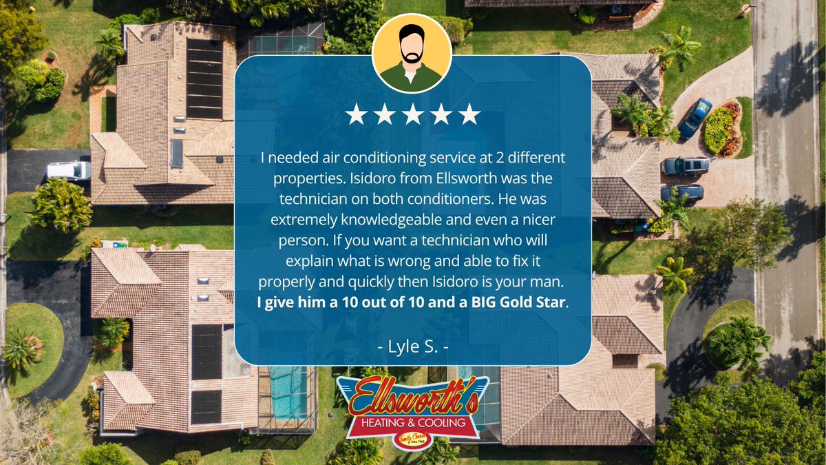 EllsworthHeati1's tweet image. Comfort starts with trust.

Homeowners across Fort Myers rely on our team for honest service and dependable repairs.
#CustomerTrust #LocalHVAC #FortMyersHomes