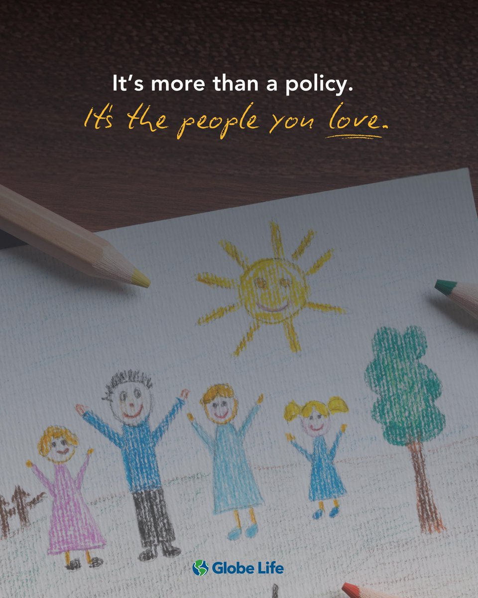 MbaRobson's tweet photo. It's more than a policy. It's the people you love.

Every family has a story - and protecting that story is what truly matters.

That's why what we do goes beyond coverage...it's about care, security, and peace of mind. #GlobeLife #ProtectWhatMatters #PeaceOfMind https://t.co/9BD8rMdRQj