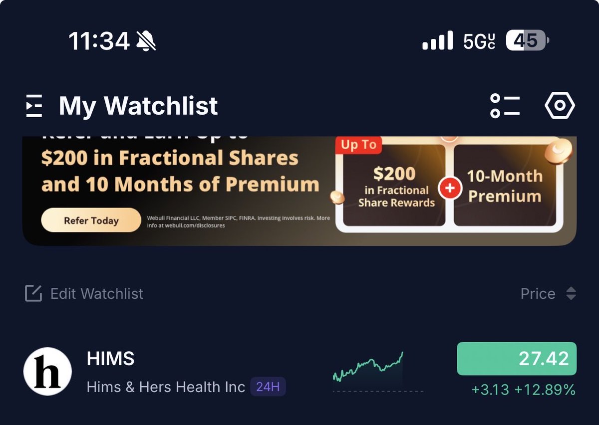 Options selling with Christian tweet media