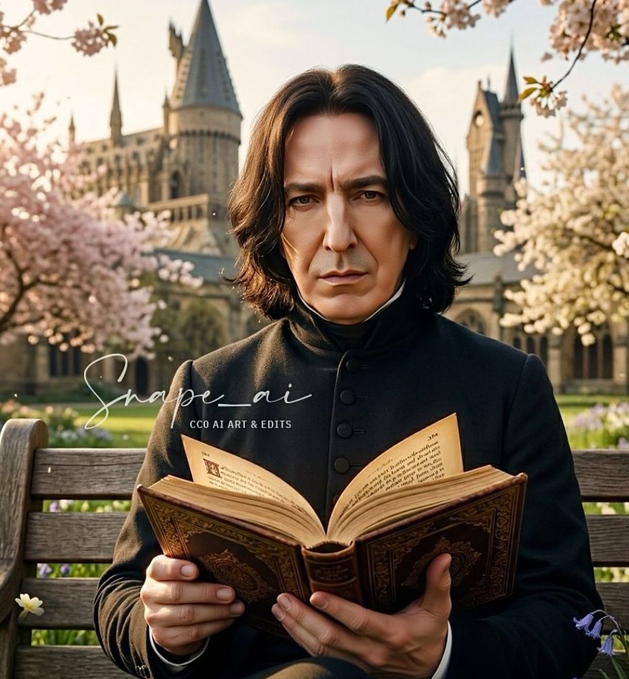 AnoukHalfDemon's tweet image. #SeverusSnape 
#Always
