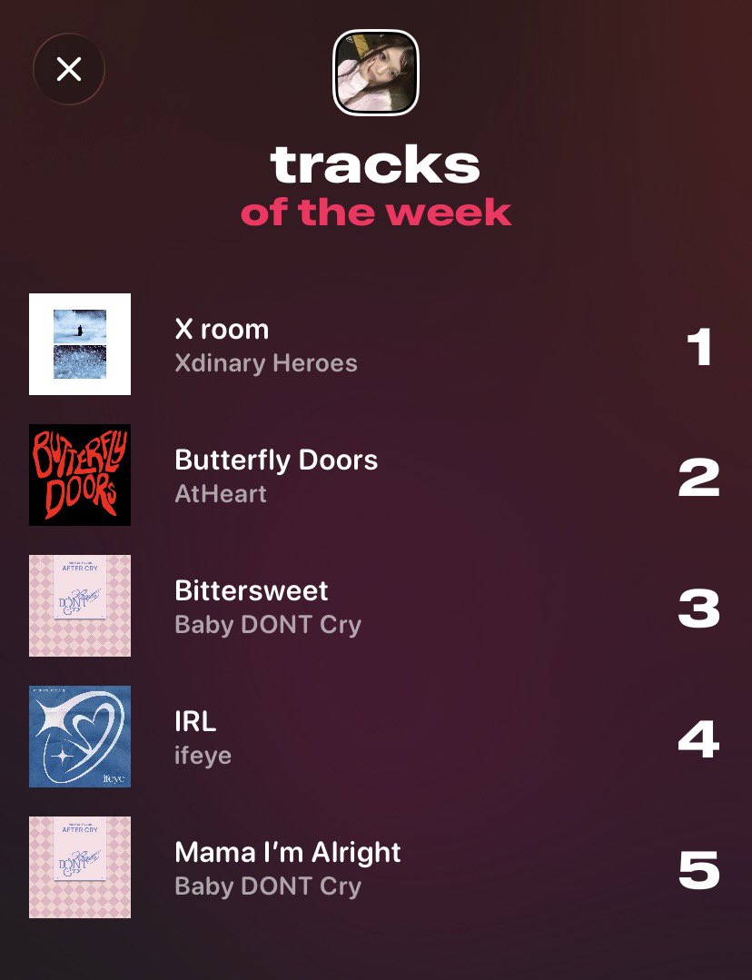 gongffurz's tweet image. #TracksOfTheWeek