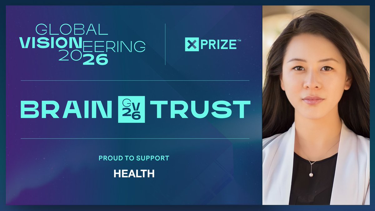 FusionFundVC's tweet image. Our Founder &amp;amp; Managing Partner @luzhangvc joins the @xprize Global Visioneering Brain Trust in Health, which aims to accelerate new #Healthcare approaches by bringing diverse perspectives to address major challenges at scale. #Innovation #GlobalHealth #ImpactOnSociety