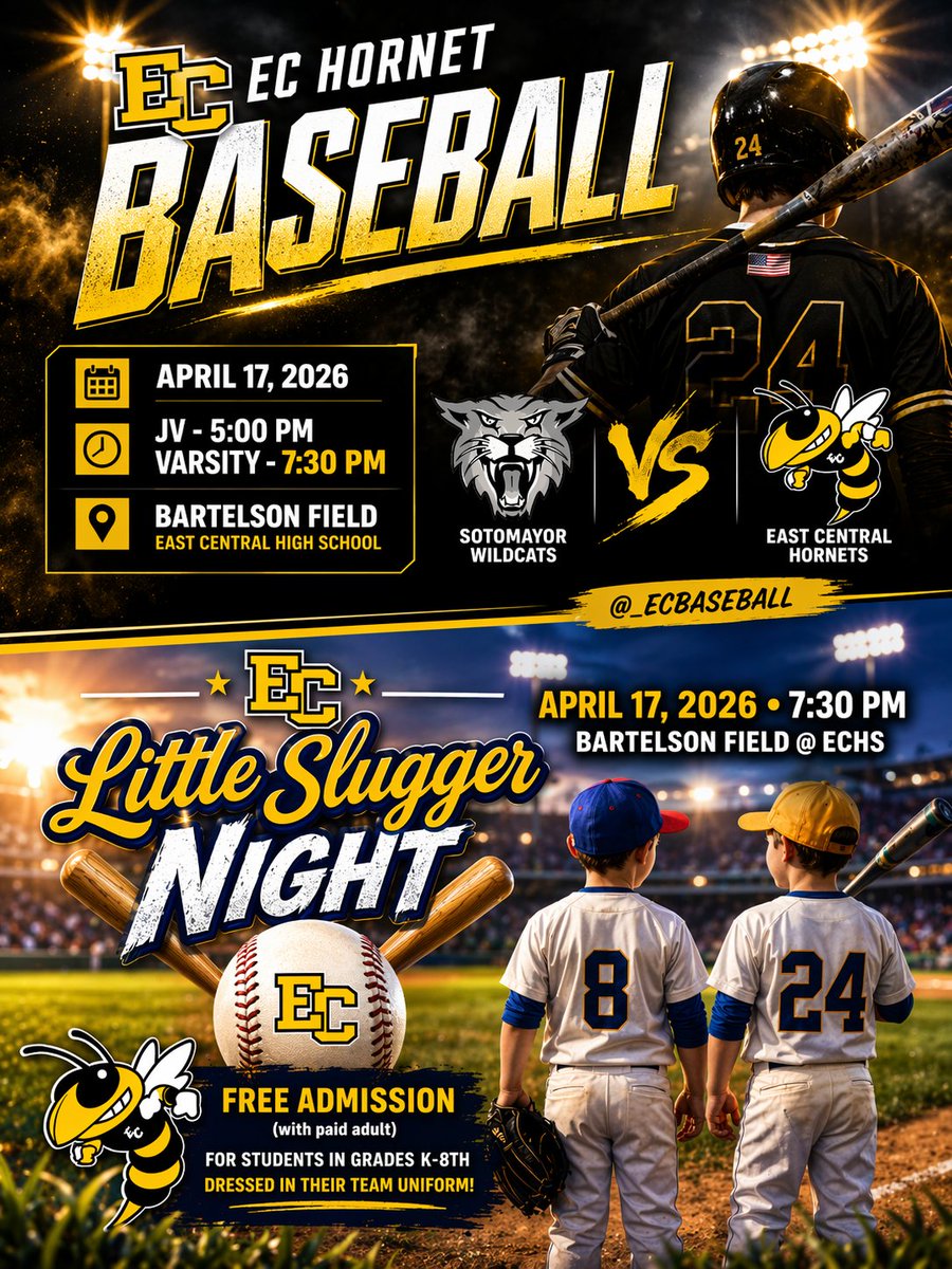 East Central Hornet Baseball tweet media