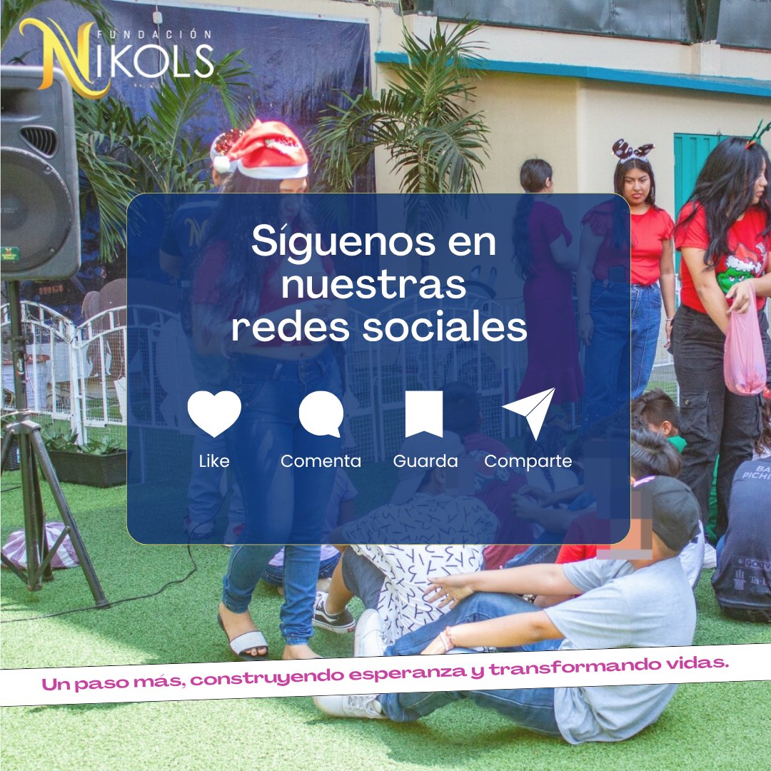 NikolsFund's tweet photo. 🌐 ¡Síguenos y sé parte de lo que hacemos!
Tu apoyo también suma compartiendo, reaccionando y estando conectado con nuestra labor 🤍
✅ Facebook : https://t.co/DQJy8KwUHA
✅ TikTok : https://t.co/46o9gbMqUj
✅ Instagram : https://t.co/WA7tmc1HHw https://t.co/FUMh4J0qES