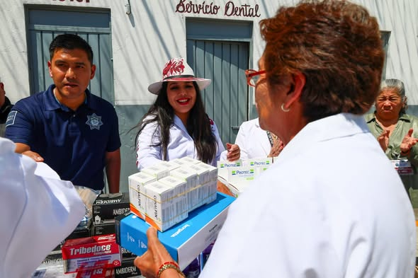 VisionUPP's tweet image. #VISION en #SanPedroCholula
Tonantzin Fernández fortalece la atención en el CERESO de San Pedro Cholula
- Entrega medicamentos para garantizar la salud de las personas privadas de la libertad
@TonantzinFdz