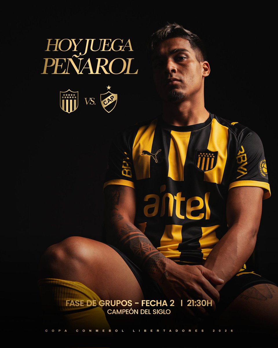 gastonbv's tweet photo. Es hoy @OficialCAP 🖤💛 https://t.co/a0UpXlmHbi