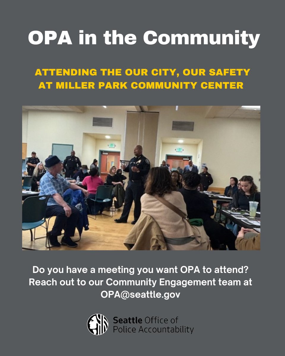 Seattle Office of Police Accountability tweet media