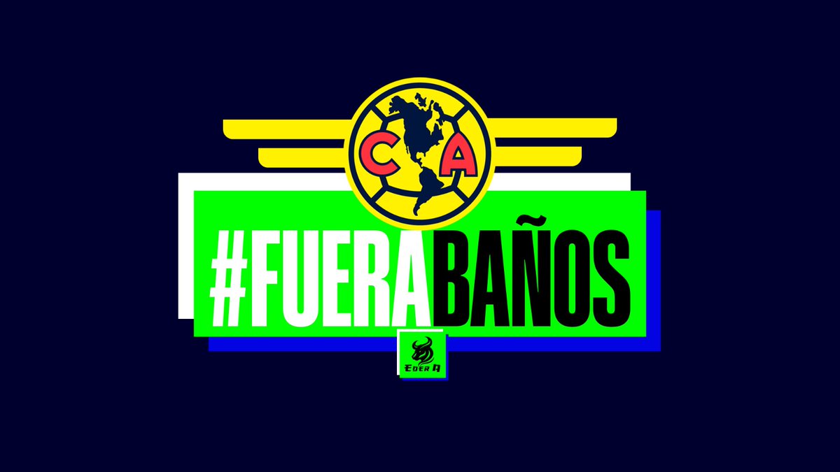 El americanista está cansado del mal manejo del club y pedimos que nuestra voz sea escuchada. El América no es un simple club es un sentimiento. 
#FueraBaños