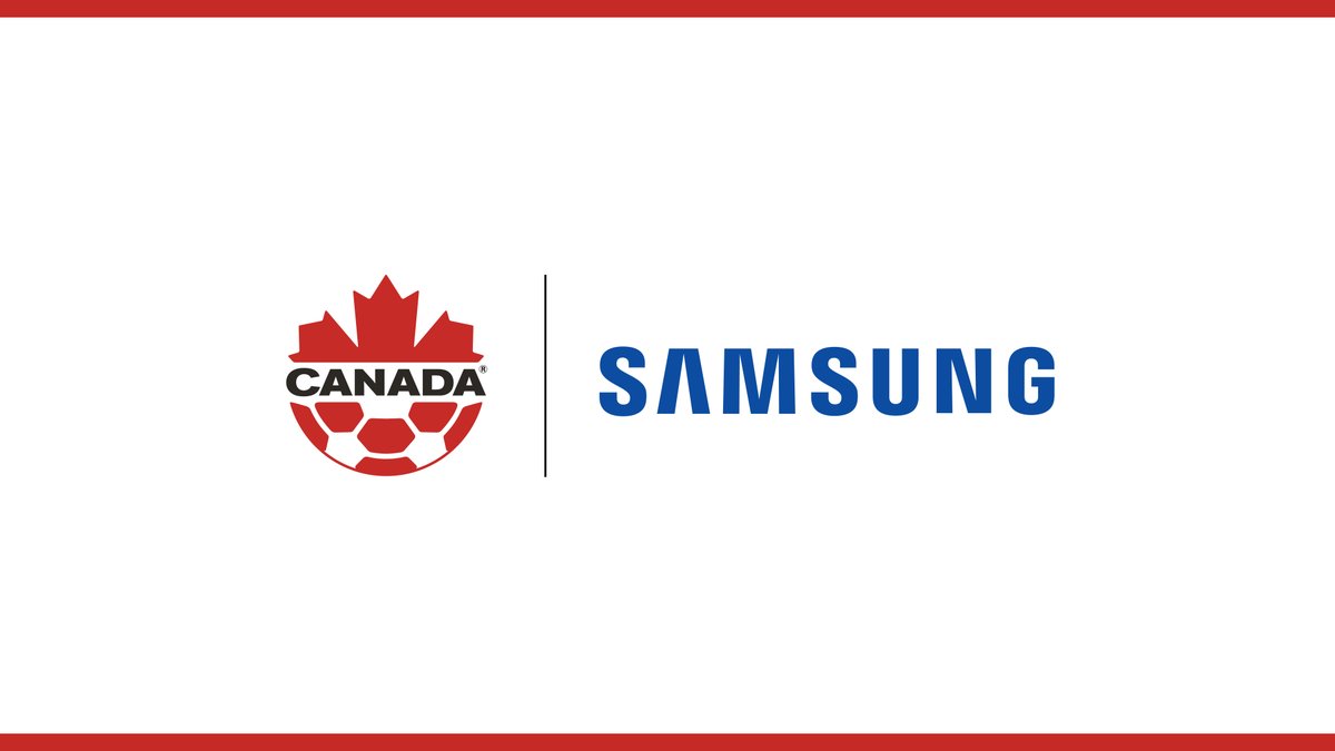CSMEPR's tweet photo. We're proud to welcome @SamsungCanada as the Exclusive &amp; Official TV &amp; Mobile Partner of @CanadaSoccerEN. 

Bringing fans closer to the game — through world-class technology and immersive viewing experiences — from coast to coast.🇨🇦  

Details: https://t.co/UY4LDfC6q3 https://t.co/akFwVL5tBY