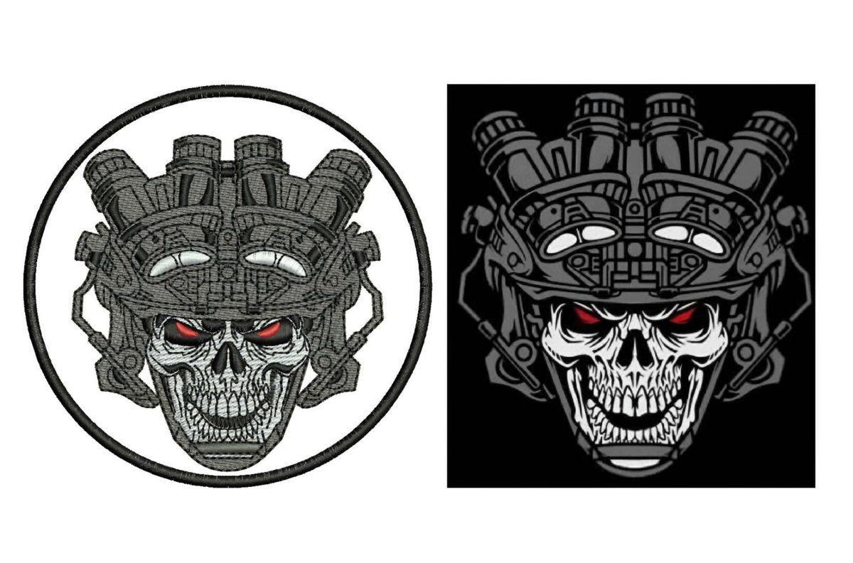 JustDesigner2's tweet image. We deliver top-notch digitizing services to fulfill your custom design demands. High quality results guaranteed! Message us now for all your design needs.

#digitizing #customized #qualitywork #embroidery #embroidered #skull #tactical #reaper #GamingCulture #gaming #specialforces