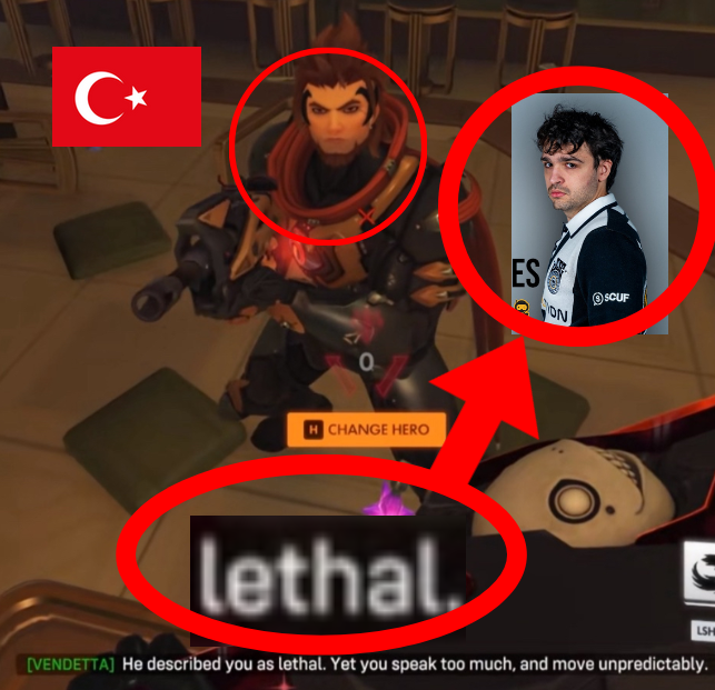 Turk is lethal lethal is Turk