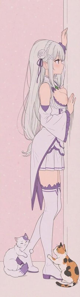 I_mawarring's tweet photo. エミリア-Emilia-にゃん🐈 (1/2) https://t.co/7WiJZ80N1a