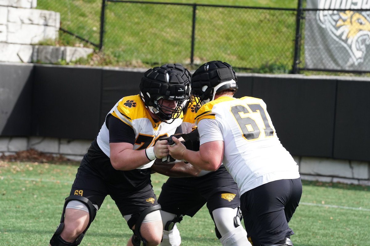 Towson Football tweet media