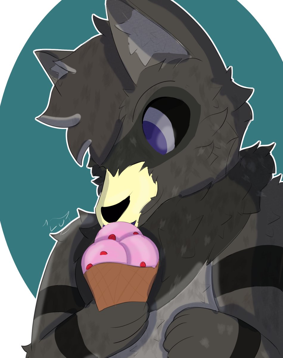 Icy treat YCH for <a href="/MaitriAlt/">Maitrī</a>  :3

Strawberry seems to be a popular flavor