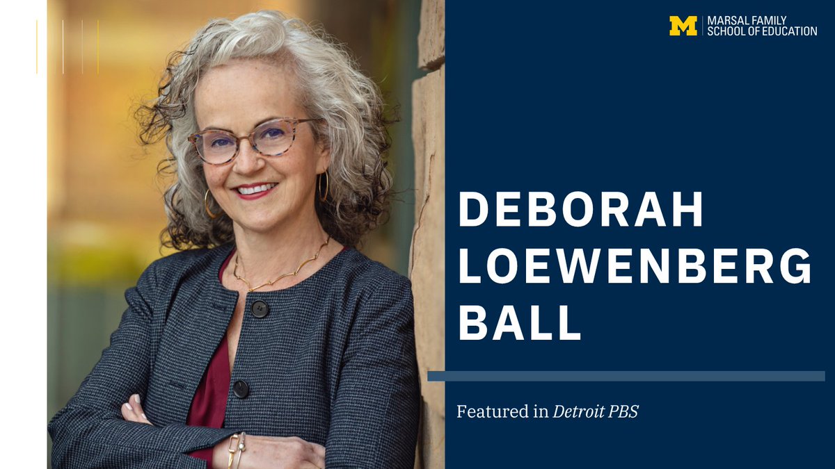 U-M Marsal Family School of Education tweet media