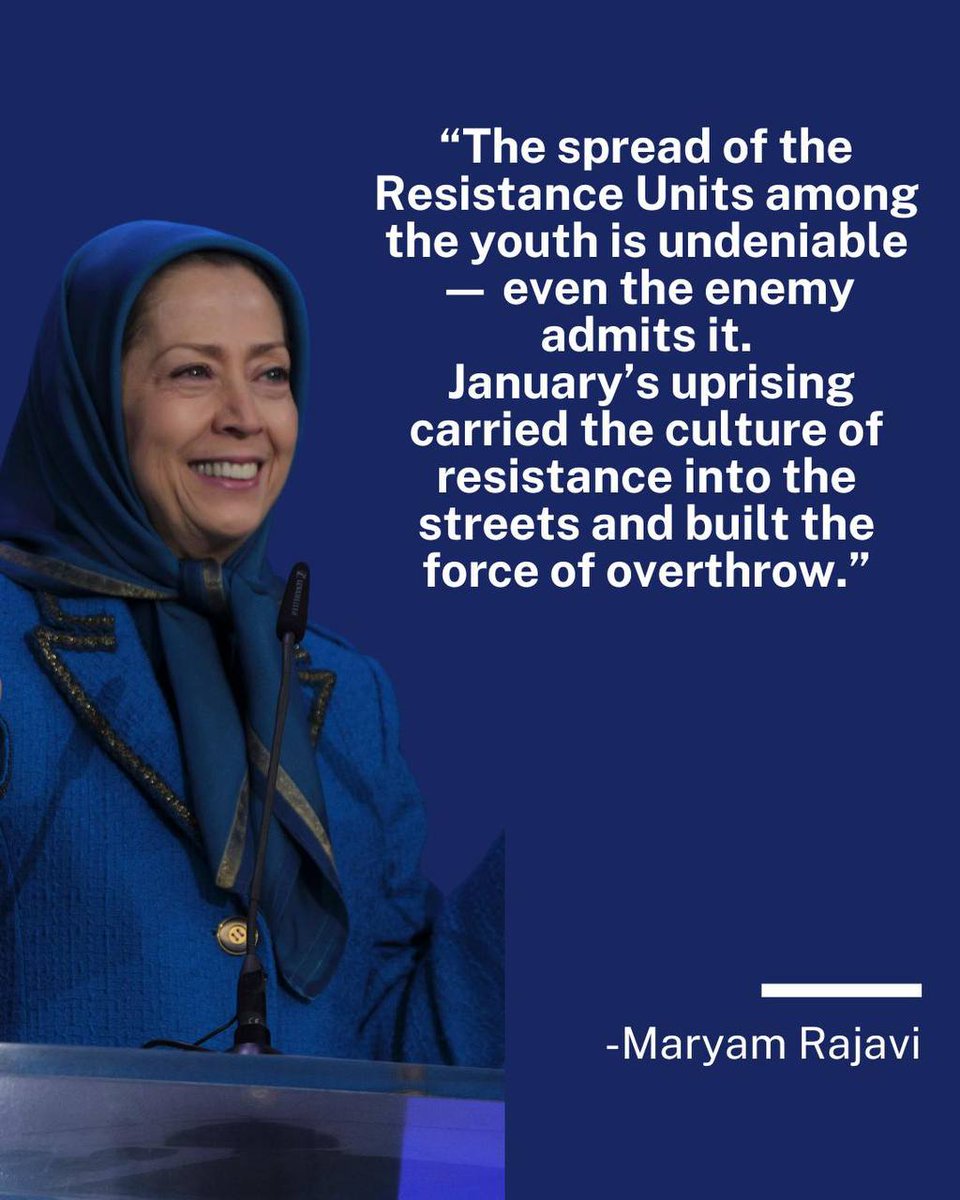 The solution to the crisis in Iran lies in its people and its organized resistance. #FreeIran10PointPlan

#OurChoiceMaryamRajavi