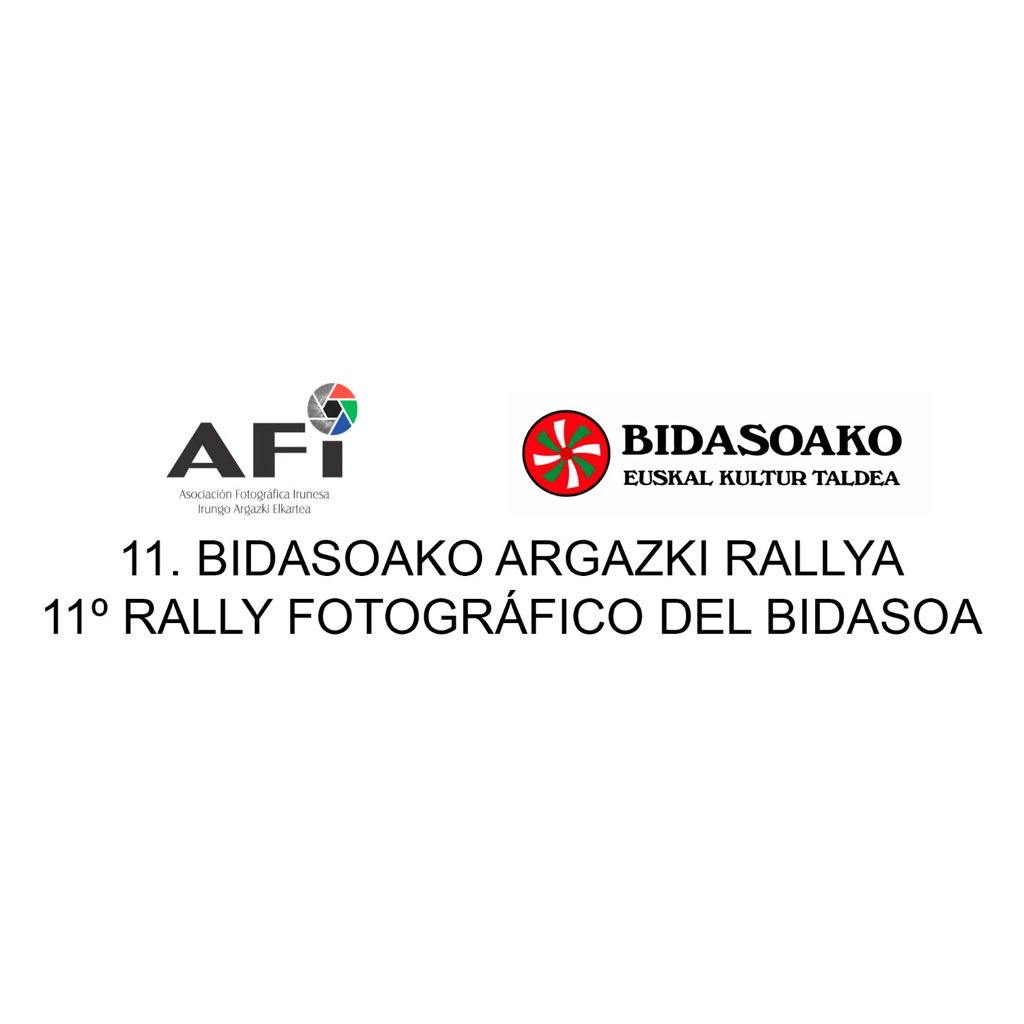 AFI_IAE's tweet photo. El 19 de abril, en Irun el 11º RALLY FOTOGRÁFICO DEL BIDASOA, organizado por AFI-IAE y EKT. inscripciones en la Sociedad EKT de 9h00 a 10h00. 
El precio 10 euros para los adultos y de 5 euros menores de 16 años. 
Bases completas en: https://t.co/5I3MkvGOzm
AFI-IAE / EKT https://t.co/Uc6iln5cI6