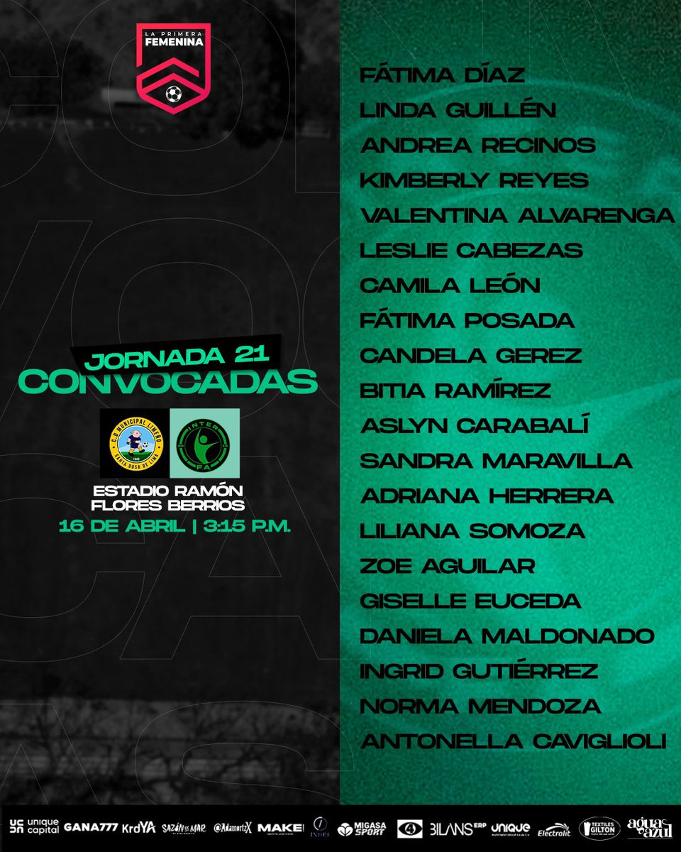 InterFAWomen's tweet image. Convocadas listas para representar estos colores. 💚🖤⚽️

Un grupo unido, preparado y con hambre de competir.
Hoy salimos juntas a dejarlo todo por el escudo. 🔥💪

¡Vamos Inter Tecla Woman! 💚🖤

#InterWoman #Convocadas #VamosInter